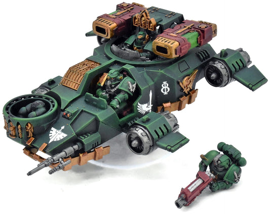 DARK ANGELS Land Speeder Vengeance #1 WELL PAINTED Warhammer 40K