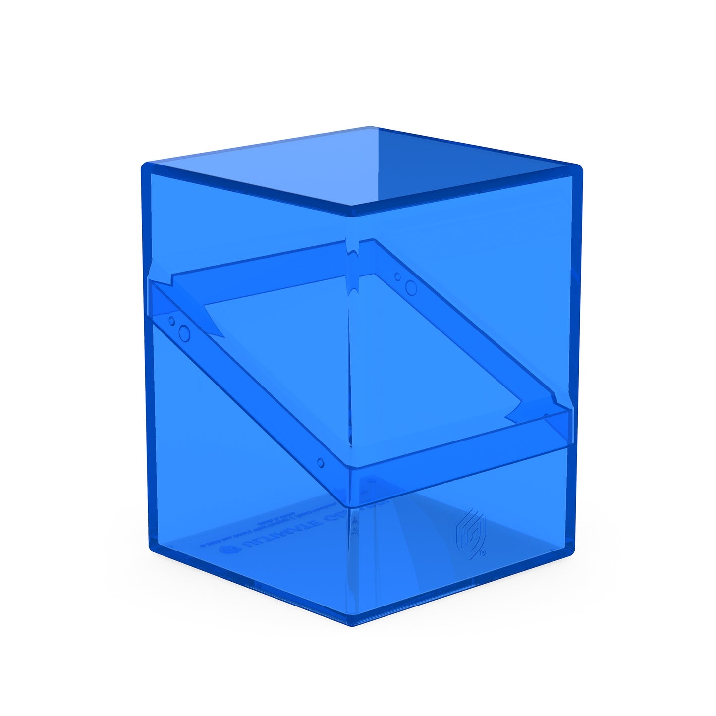 Ultimate Guard Deck Case Boulder 100+ Clear Sapphire