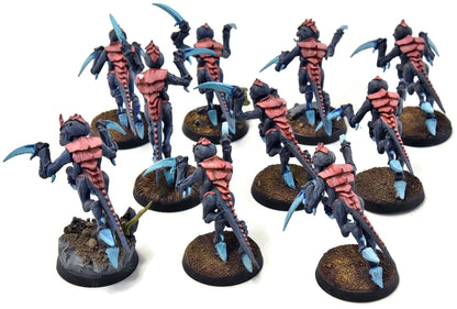 TYRANIDS 10 Hormagaunts #4 WELL PAINTED Warhammer 40K