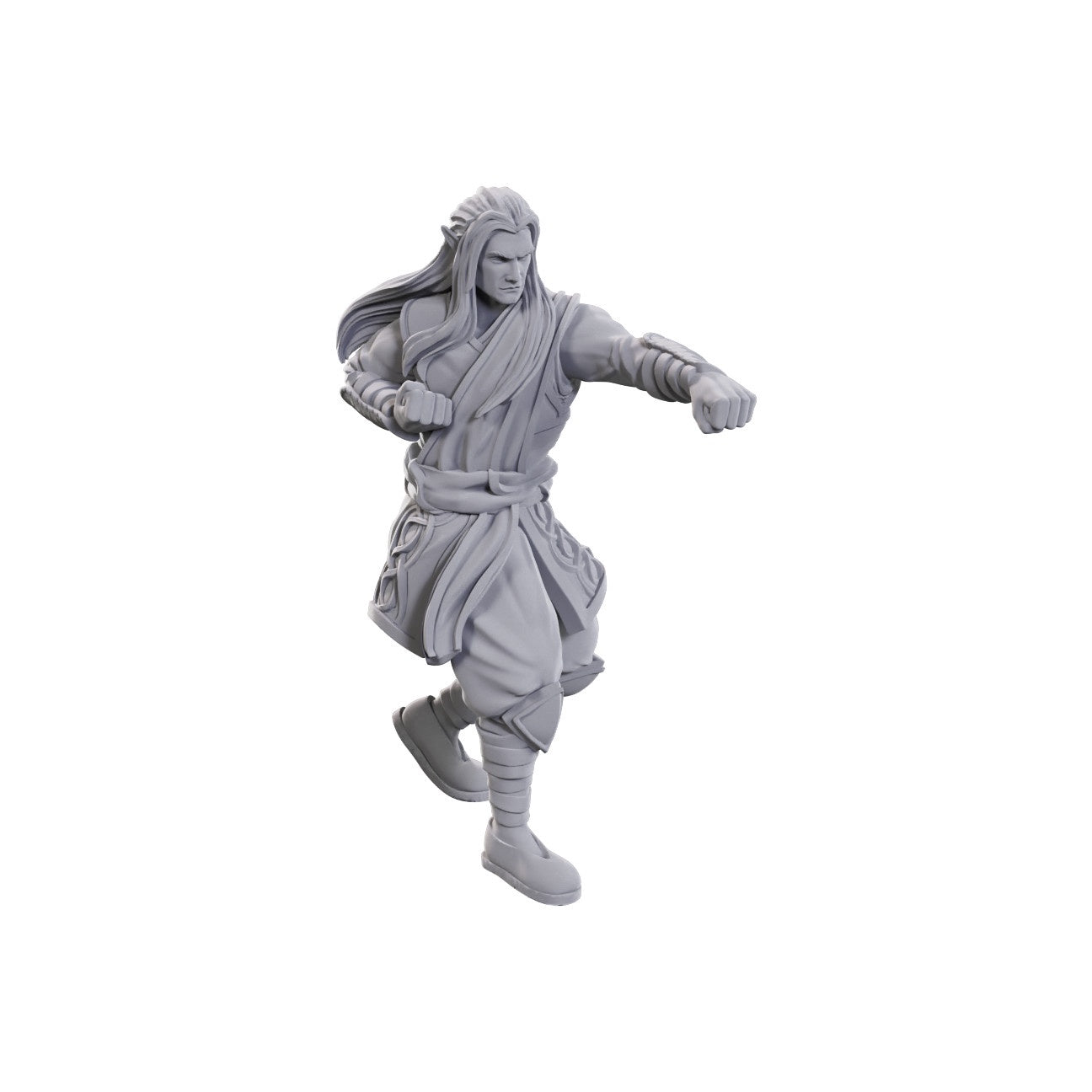 D&D Unpainted Minis WV24 Archdruid & Martial Arts Adept