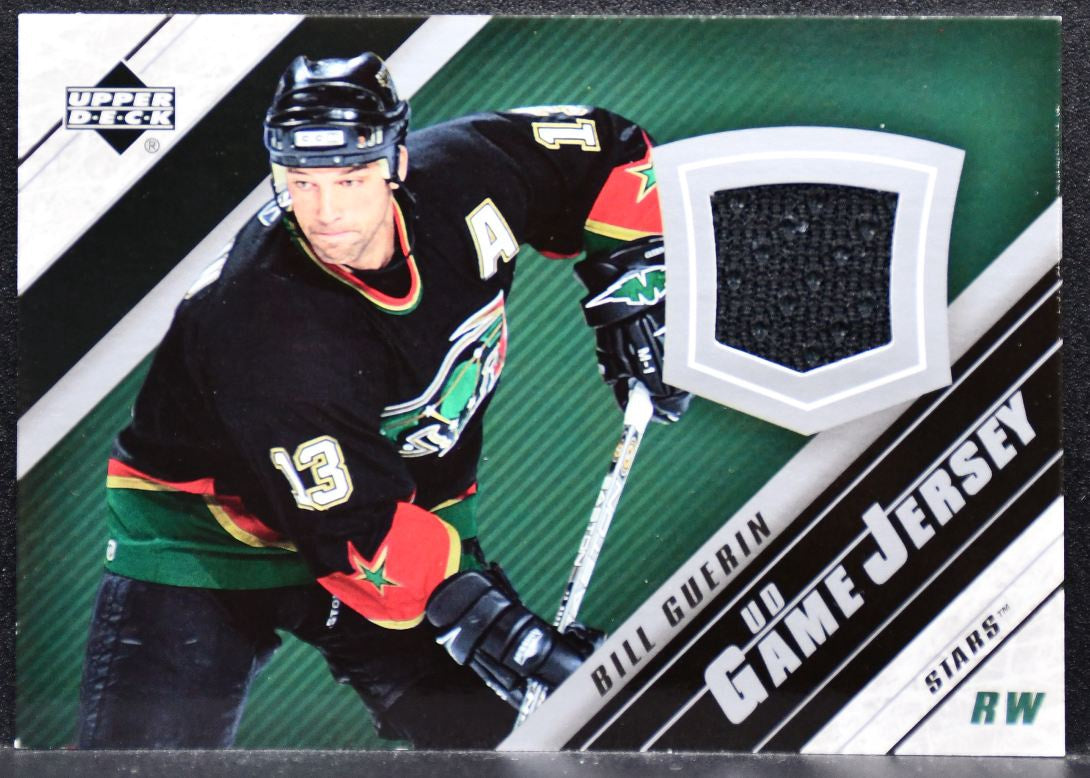 2005-06 Upper Deck Series 2 UD Game Jerseys Bill Guerin J2-BG Stars Jersey 8840