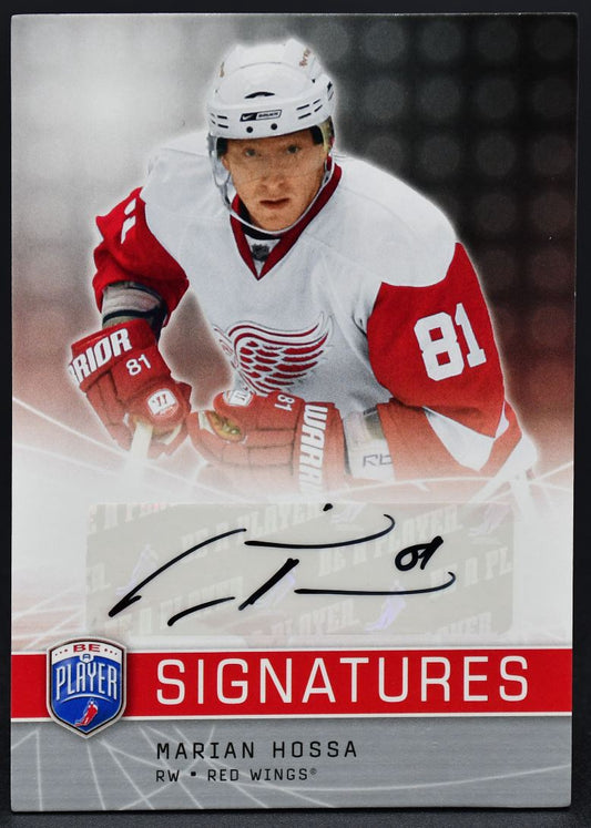 2008-09 UD Be a Player Marian Hossa S-MH Auto