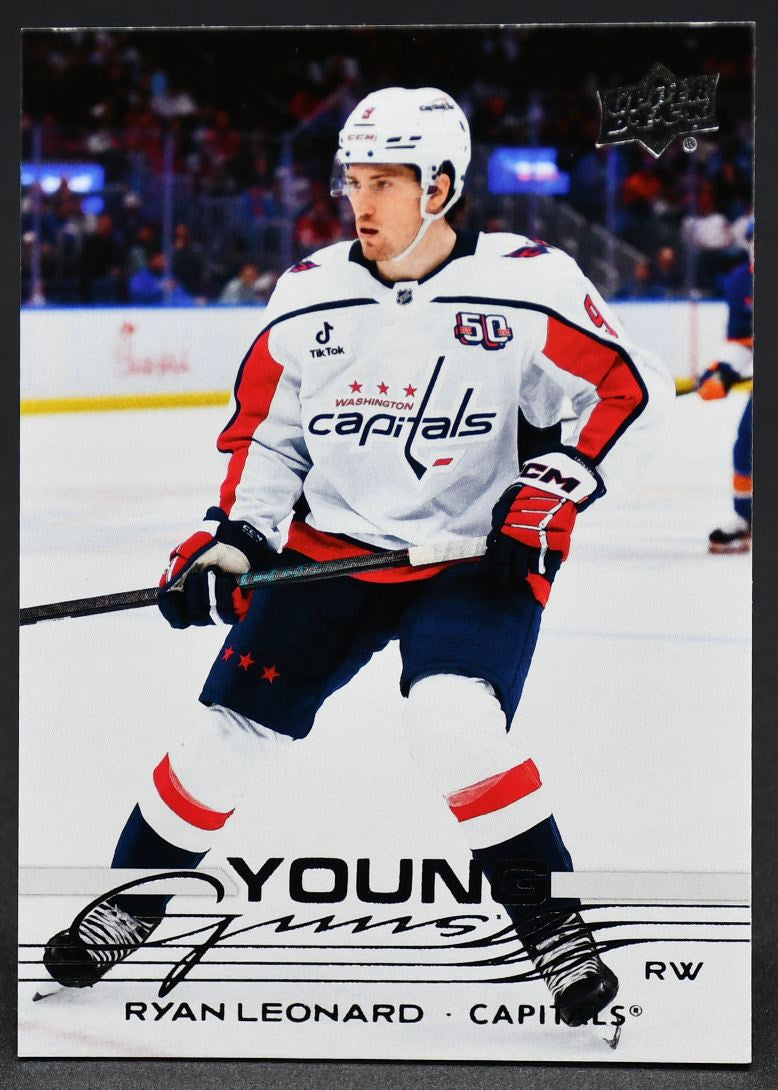 2025-26 UD Series 1 Young Guns Ryan Leonard 238 RC
