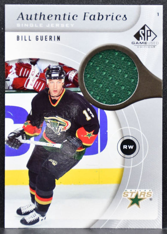 2005-06 SP Game Used Authentic Fabrics Bill Guerin Dallas Stars Jersey 4873