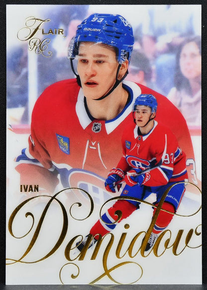 2025-26 Flair Rookie Ivan Demidov 190 Montreal Canadiens RC 0641