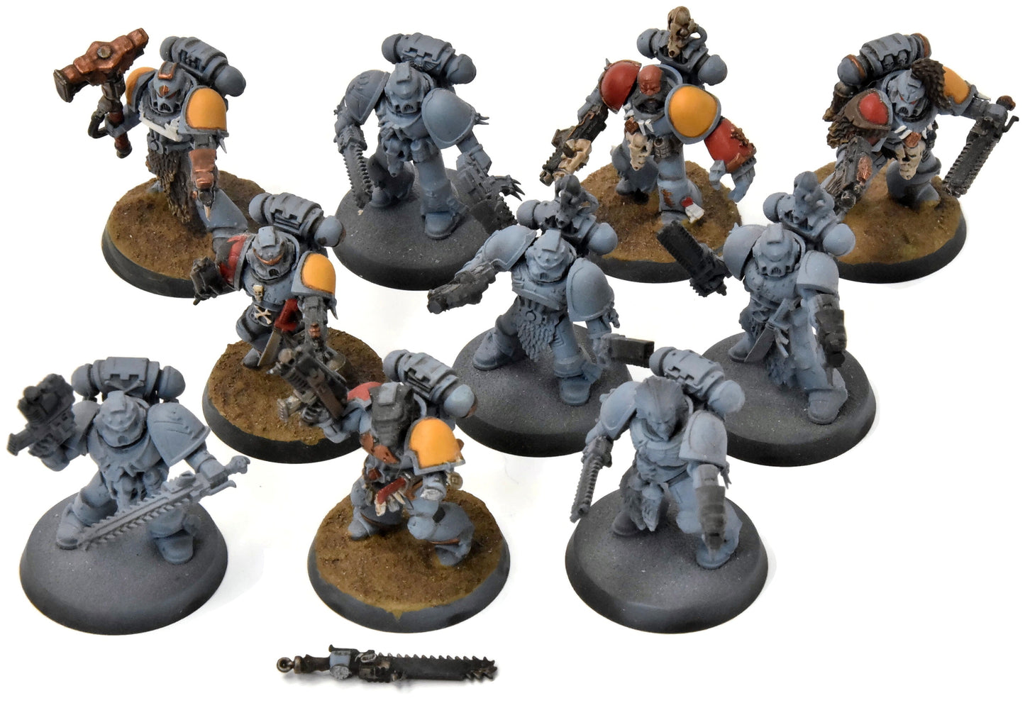 SPACE WOLVES 10 Grey Hunters #2 Warhammer 40K 2829