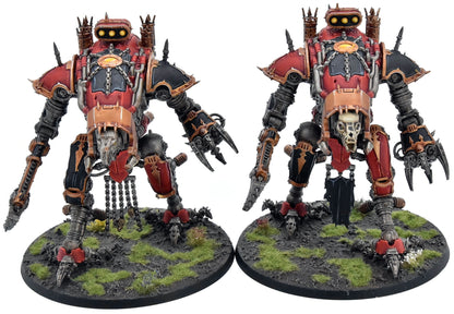 CHAOS SPACE MARINES 2 Wardogs #1 COMMISSION PRO PAINTED Warhammer 40K 2520