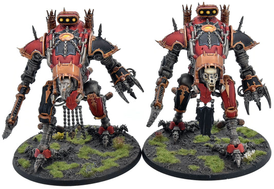CHAOS SPACE MARINES 2 Wardogs #1 COMMISSION PRO PAINTED Warhammer 40K 2520