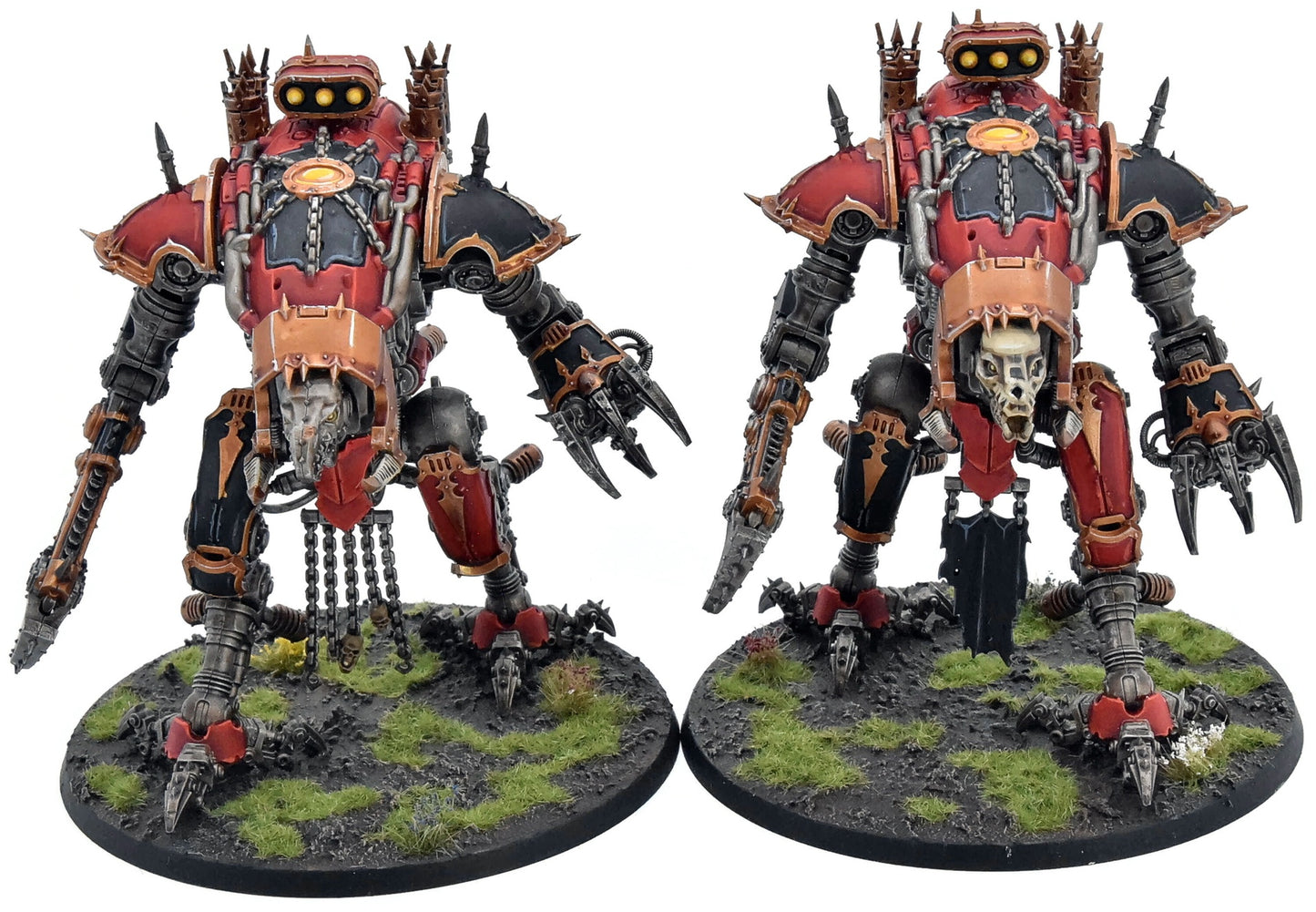 CHAOS SPACE MARINES 2 Wardogs #1 COMMISSION PRO PAINTED Warhammer 40K 2520
