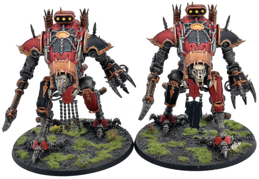 CHAOS SPACE MARINES 2 Wardogs #1 COMMISSION PRO PAINTED Warhammer 40K 2520