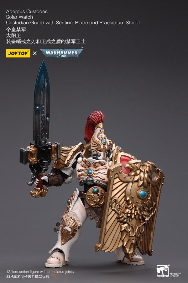 Solar Watch Custodian Guard with Sentinel Blade and Praesidium Shield Joy Toy