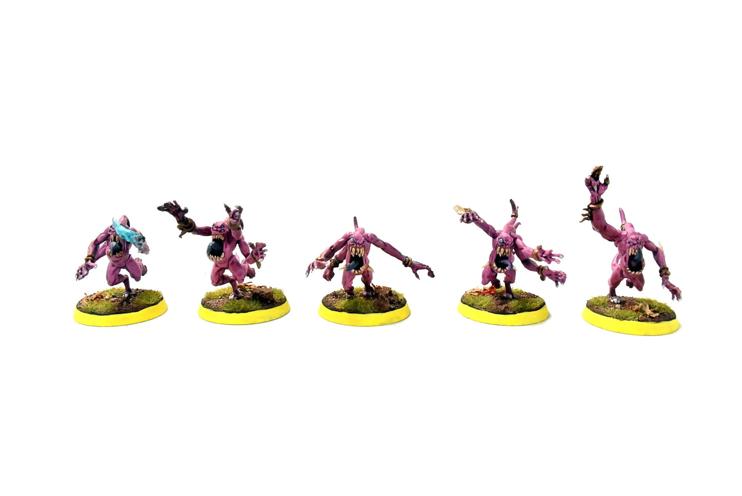 THOUSAND SONS 10 Pink Horrors #9 PRO PAINTED Warhammer 40K