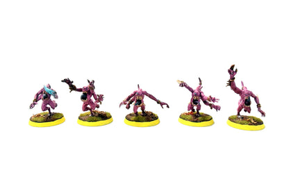 THOUSAND SONS 10 Pink Horrors #9 PRO PAINTED Warhammer 40K