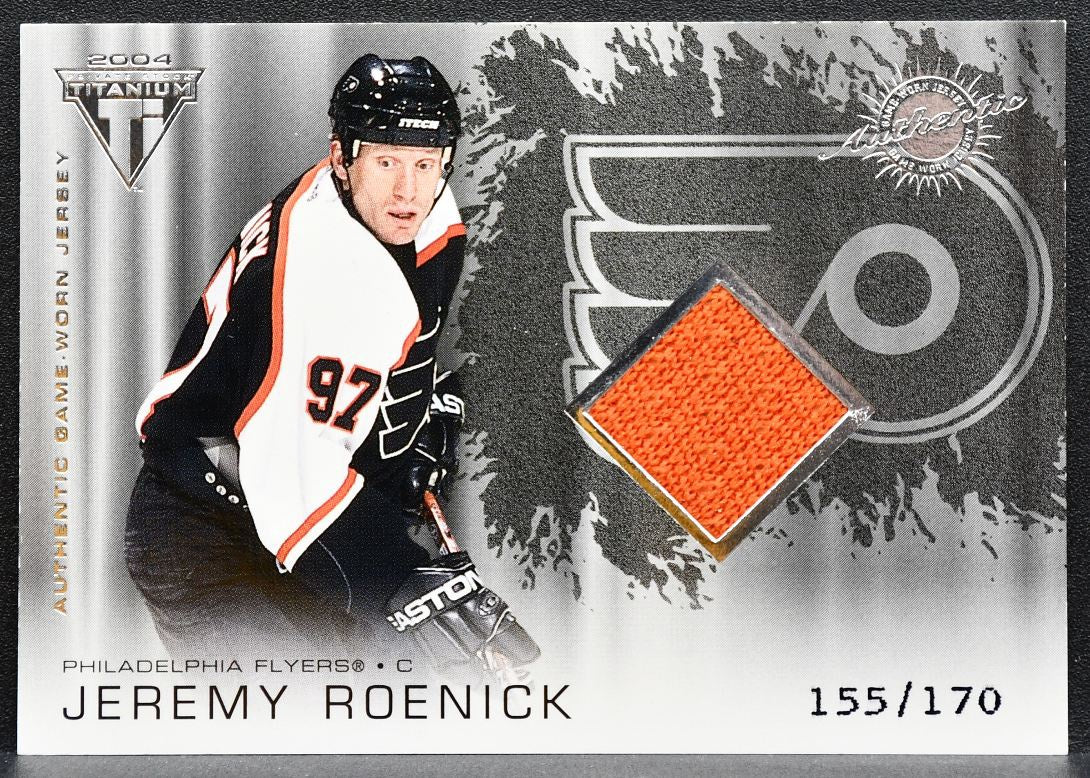 2003-04 Pacific Private Stock Titanium Jersey Jeremy Roenick 155/170 Jersey 1359