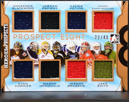 2015-16 ITG H&P Prospect 8 Bronze Blackwood/Cormier/Papirny +5 /40 Jersey 3123