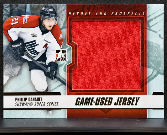 2012-13 In The Game Heroes and Prospects Subway Super Series Danault Jersey 0979