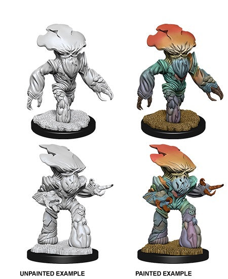 D&D Unpainted Minis Wv6 Myconid Adults