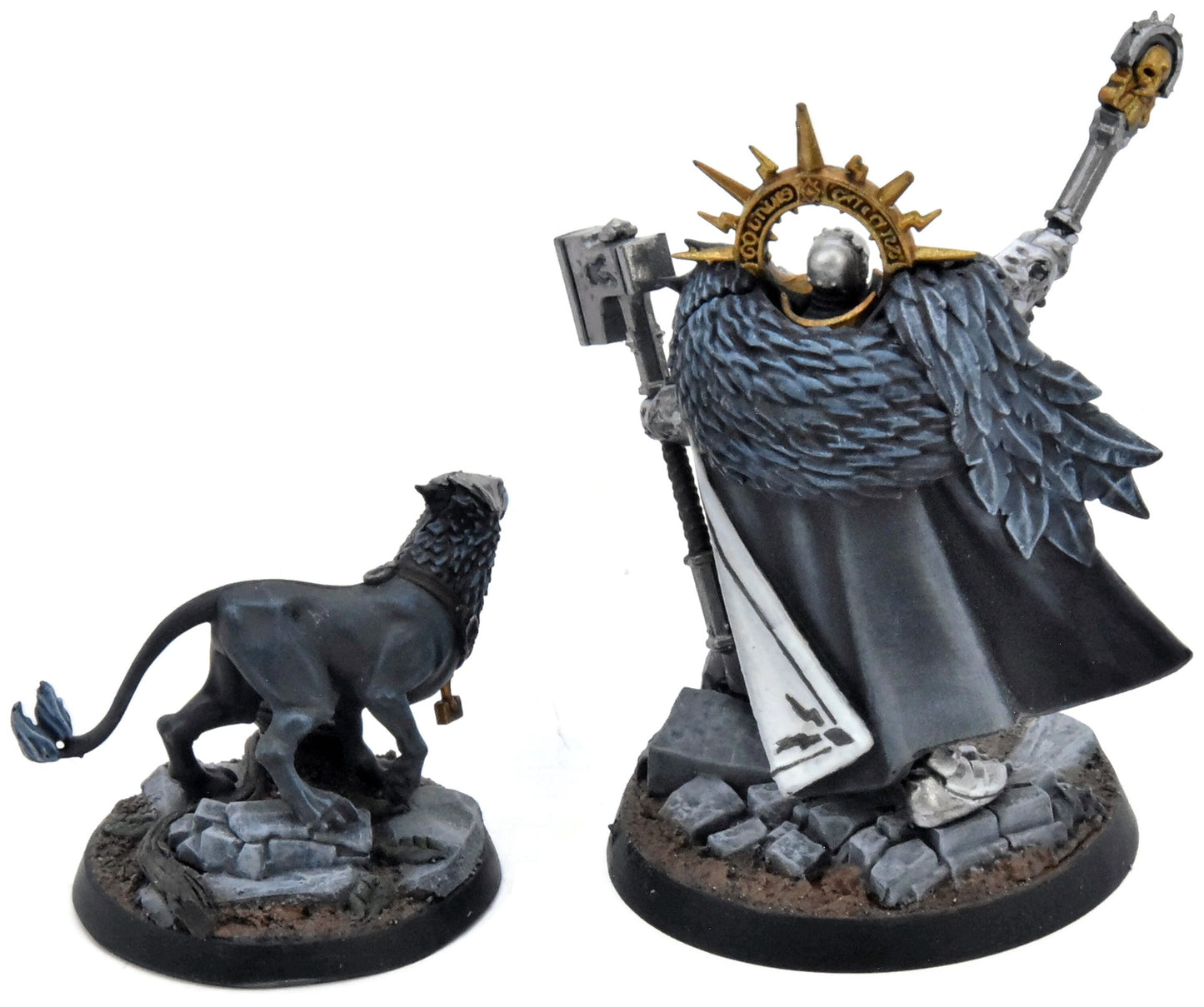 STORMCAST ETERNALS Lord Imperatant With Gryphhound #1 WELL PAINTED Sigmar