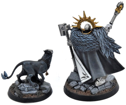 STORMCAST ETERNALS Lord Imperatant With Gryphhound #1 WELL PAINTED Sigmar