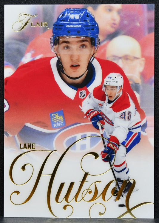 2025-26 Flair Lane Hutson 67 Montreal Canadiens 4407