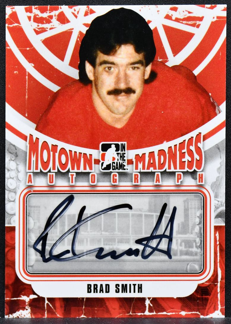 2012-13 In The Game Motown Madness Autographs Brad Smith A-BS Auto 0596