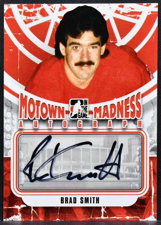 2012-13 In The Game Motown Madness Autographs Brad Smith A-BS Auto 0596