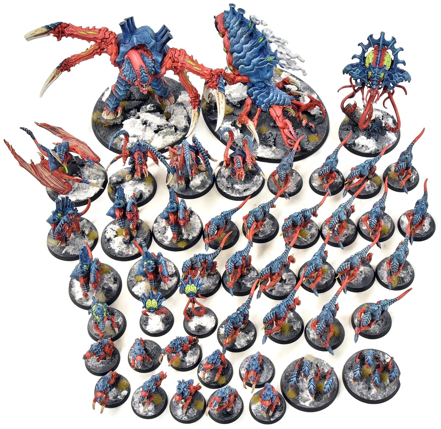 TYRANIDS Leviathan Half Box #1 PRO PAINTED Warhammer 40K