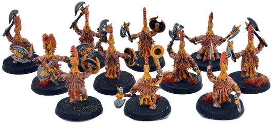 FYRESLAYERS 11 Vulkite Berzerkers #3 WELL PAINTED Warhammer Sigmar