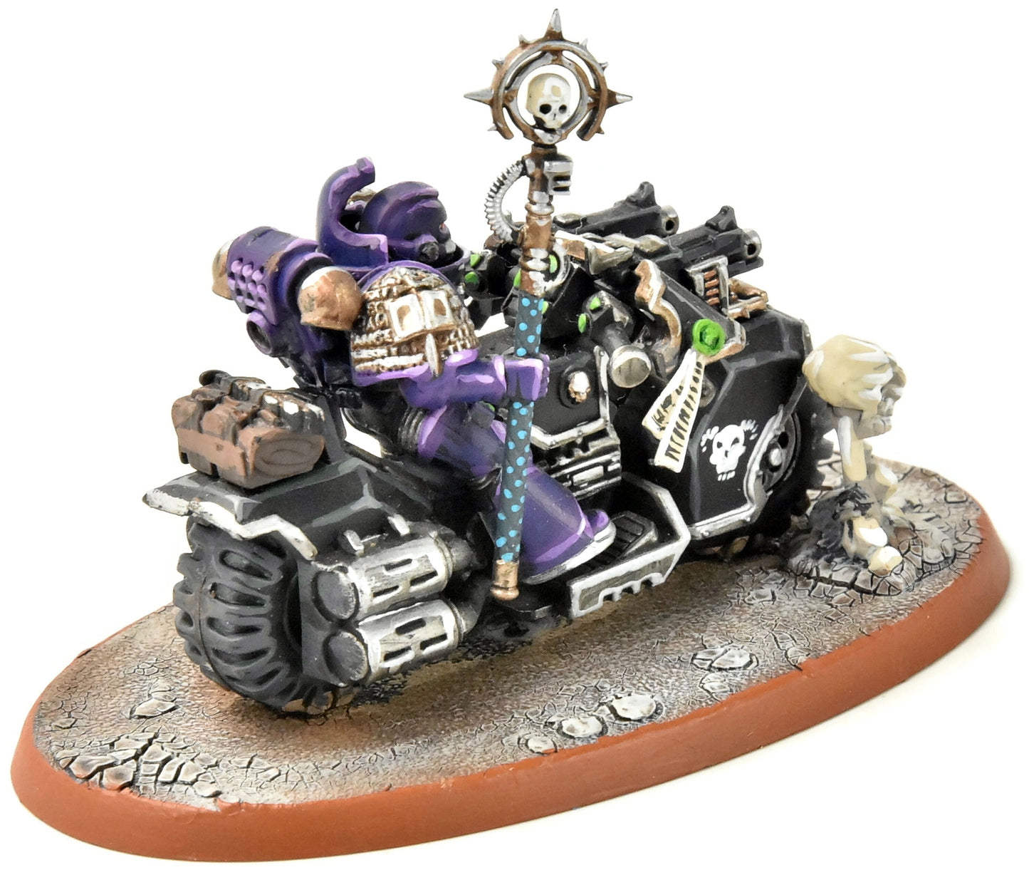 SPACE MARINES Librariran on Bike #2 PRO PAINTED Warhammer 40K