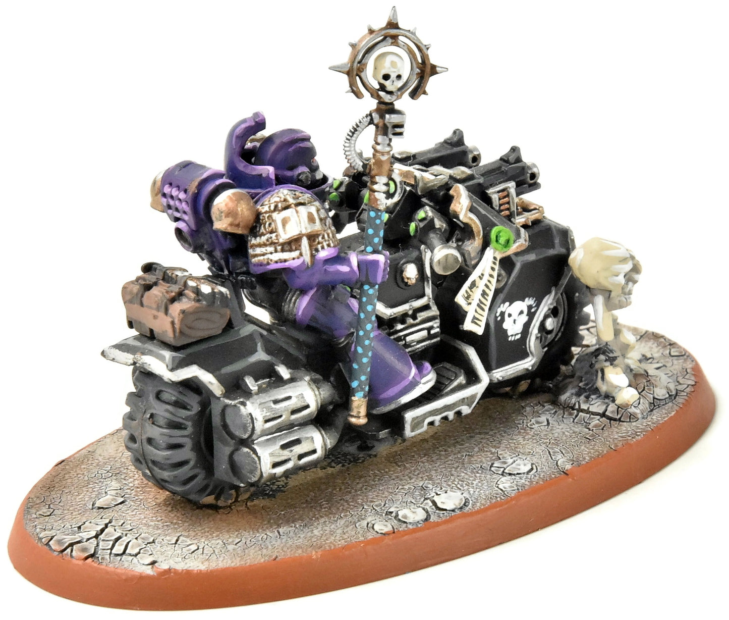 SPACE MARINES Librariran on Bike #2 PRO PAINTED Warhammer 40K