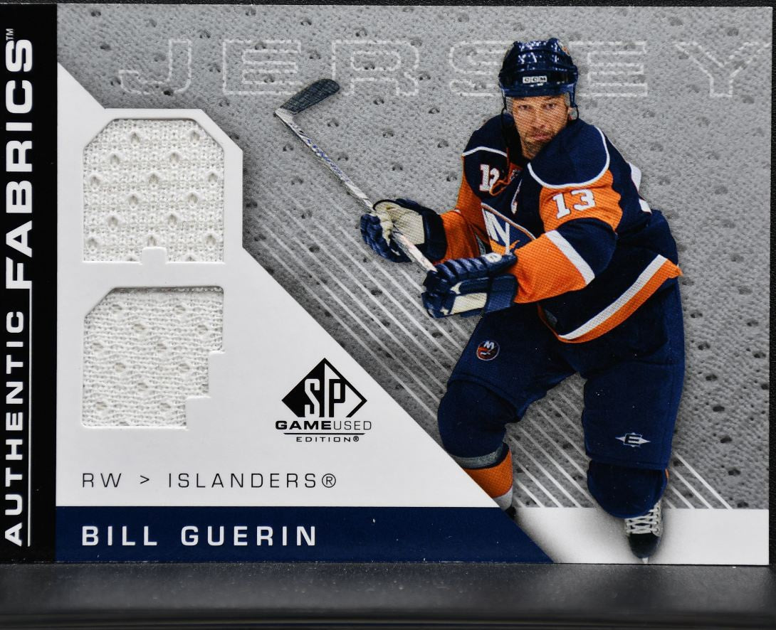 2007-08 SP Game Used Authentic Fabrics Bill Guerin AF-BG Islanders Jersey 9998