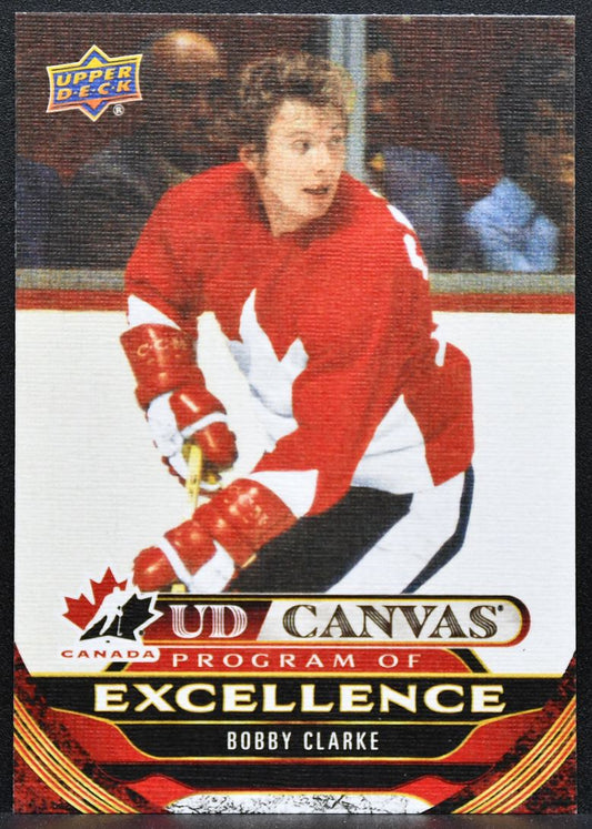 2024-25 UD Series 2 UD Canvas Program Of Excellence Bobby Clarke Canada 4520