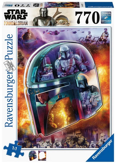 Le casque du Mandalorien (776pcs)