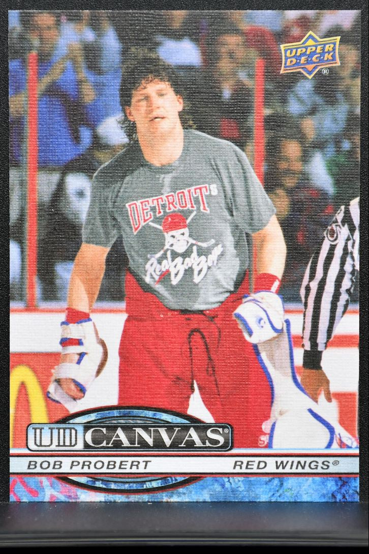 2025-26 Upper Deck Extended Series UD Canvas Bob Probert Detroit Red Wings 4304