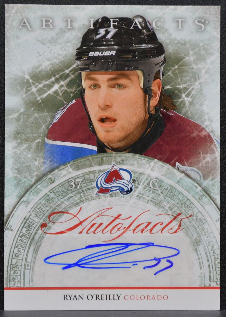 2012-13 Upper Deck Artifacts Autofacts Ryan O'Reilly A-RO Avalanche Auto 2718