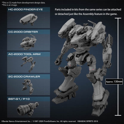 Bandai ARMORED CORE VI FIRES OF RUBICON RaD CC-2000 ORBITER 30MM