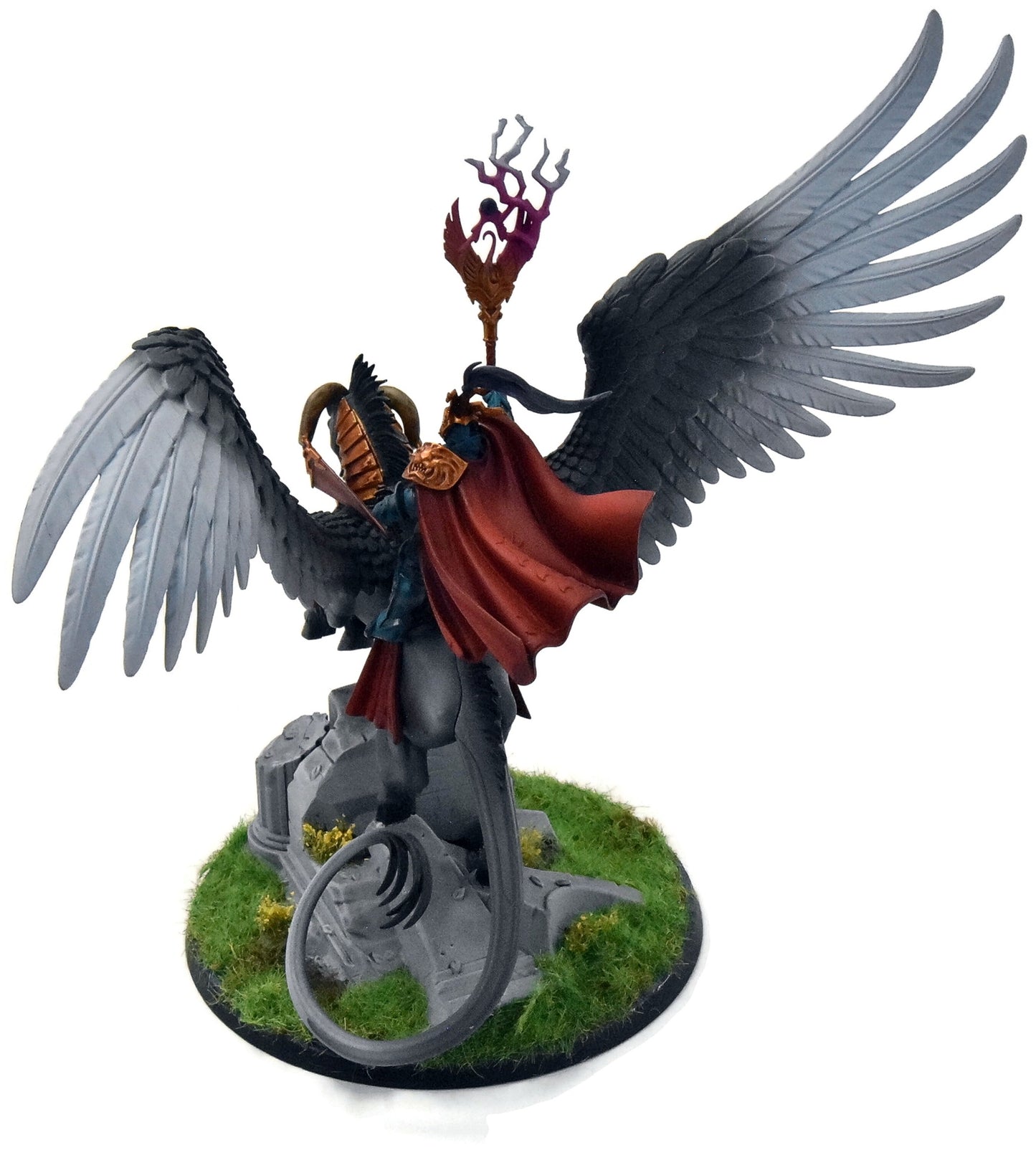 STORMCAST ETERNALS Lord Arcanum On Tauralon #1 Sigmar WELL PAINTED