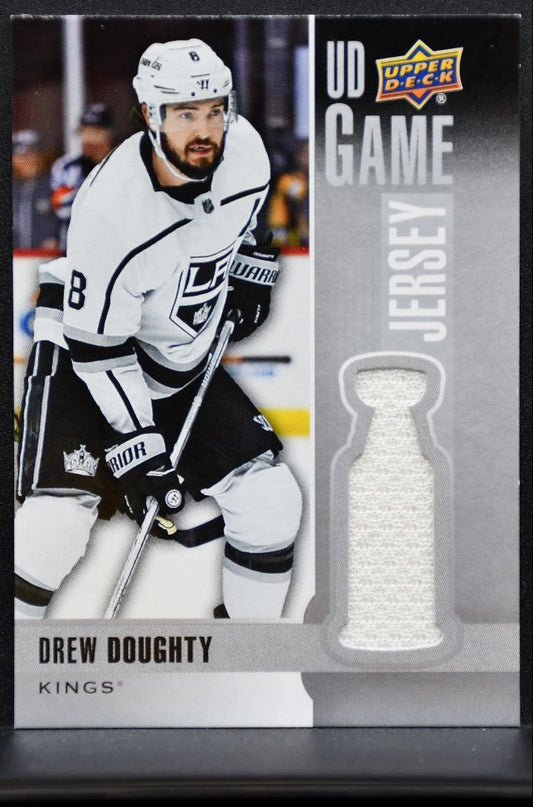 2019-20 Upper Deck Series 1 UD Game Jersey Drew Doughty GJ-DR Kings Jersey 6910