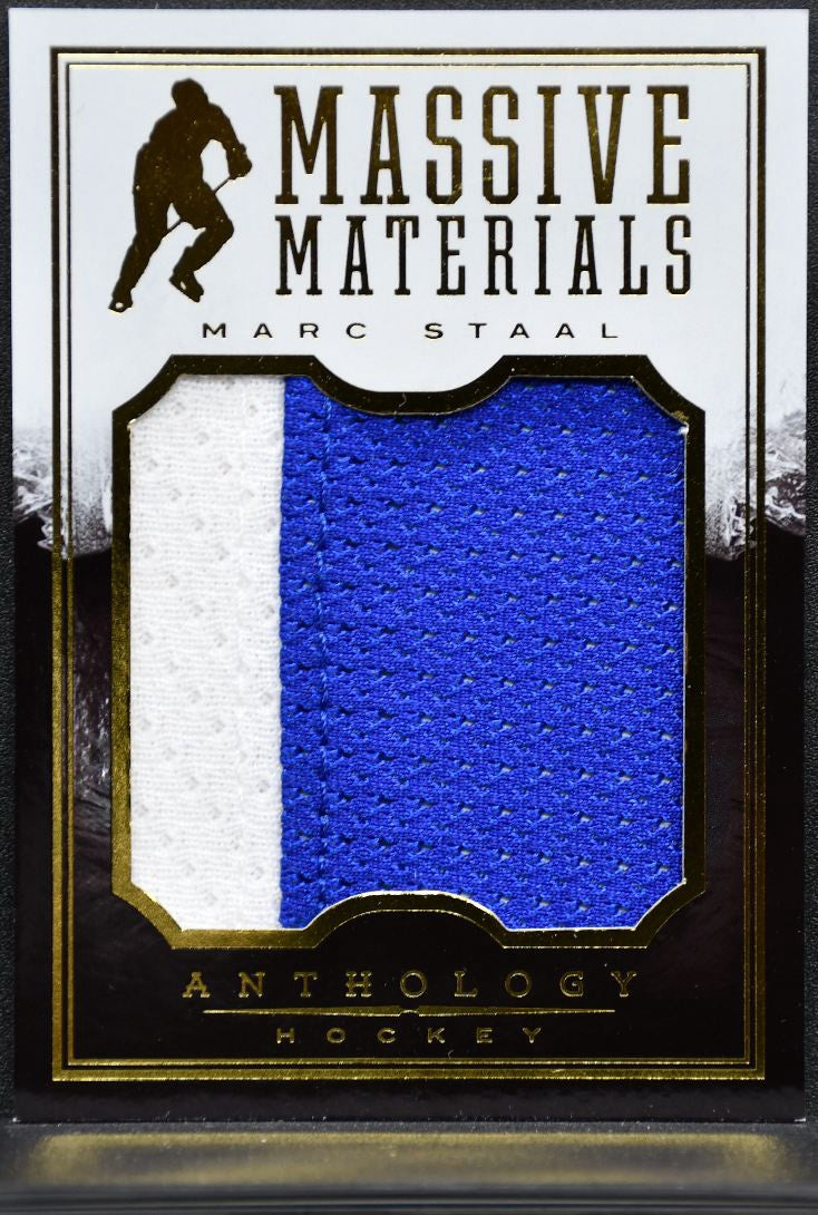 2014-15 Panini Anthology Massive Materials Marc Staal MM-64 /299 Patch 6874