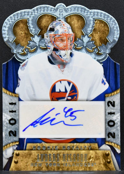 2011-12 Panini Anthology Crown Royale Nilsson 217 Islanders RC Auto 1260
