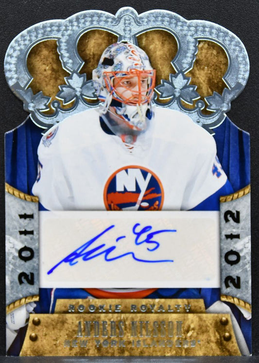 2011-12 Panini Anthology Crown Royale Nilsson 217 Islanders RC Auto 1260