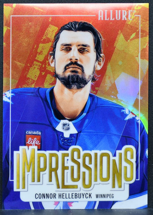 2025-26 Upper Deck Allure Impressions Connor Hellebuyck I-5 Winnipeg Jets 8762