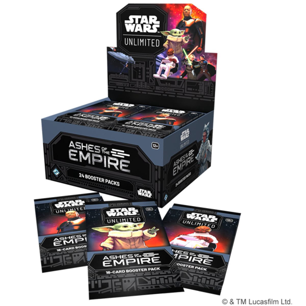 Star Wars: Unlimited - Ashes of the Empire - Booster Display (EN)