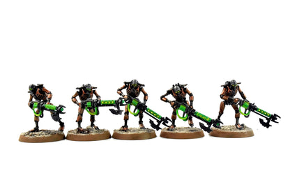 NECRONS 10 Warriors #4 WELL PAINTED Warhammer 40K