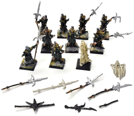 DARK ELVES 10 Black Guard #1 METAL Warhammer Fantasy