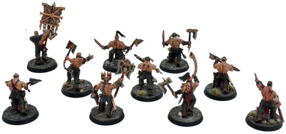 BLADES OF KHORNE 10 Bloodreavers #5 Warhammer Sigmar WELL PAINTED