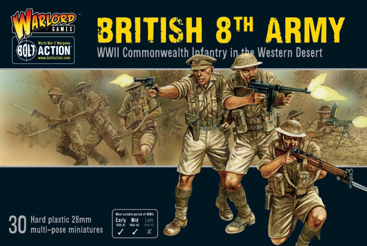 Bolt Action 8th Army Infantry