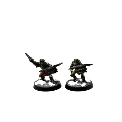 MIDDLE-EARTH 2 Armoured Moria Goblins #1 METAL WELL PAINTED LOTR GW