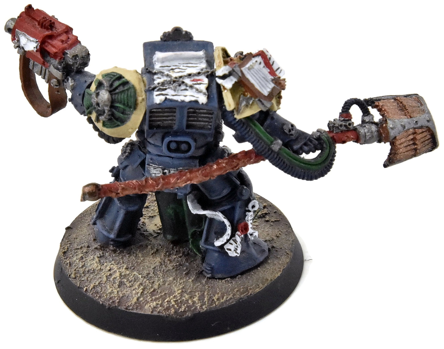 DARK ANGELS Librarian Terminator Armour missing banner #1 Warhammer 40K