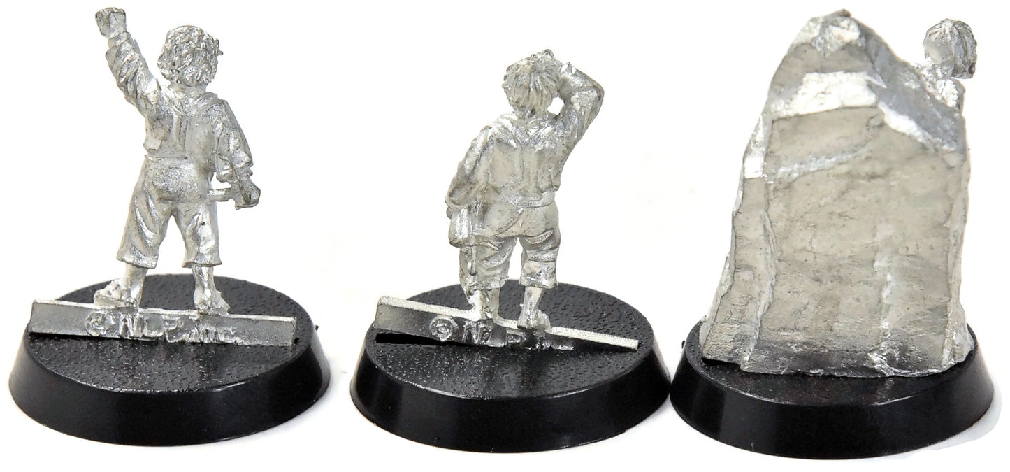 MIDDLE-EARTH Sam Frodo Gollum Mount Doom #1 METAL LOTR